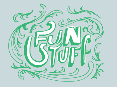 fun stuff... doodle drawing hand drawn type