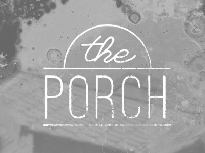 Porch final identity logo texture