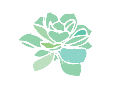 Succulent Stamp by Karli Ingersoll on Dribbble