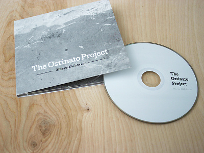 The Ostinato Project - Album Art album art layout packaging