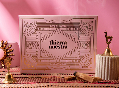Thierra Nuestra™ — Knitwear for a lifetime box branding fashion fashion branding foil gold graphic design hot stamping logo packaging packaging design sustainable visual identity