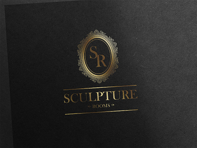 Logo design crest logo logo design sculpture