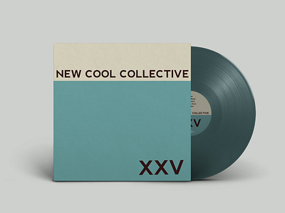New Cool Collective 'XXV' vinyl album artwork design vinyl record