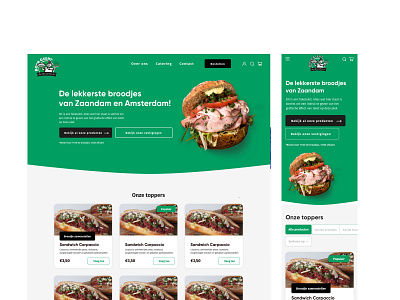 Re-design for an sandwich bar