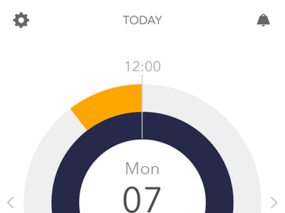 Daily Infographic app calendar candooit flat infographic ios planning