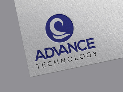 ADVANCE TECHNOLOGY LOGO DESIGN advance logo advance tectno brand design branding company logo creative logo custome logo design graphic design humaun927 logo logo design unique logo