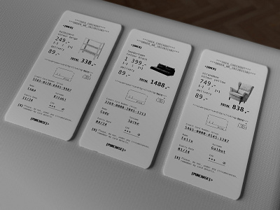 DailyUI 002 - Credit Card Checkout 002 02 2 3d app card cart checkout credit daily dailyui design ikea receipt render shop type typography ui ux