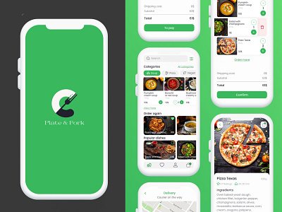 Food Delivery Mobile App | UX\UI Concept