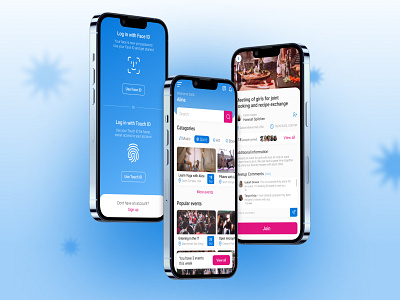 Event Mobile App | UX/UI Design Concept