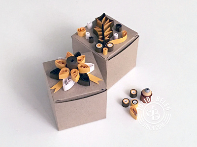 JJBLN - Gift Box gift gift box gift ideas handmade handmade gift idea paper paper art quilling recycle