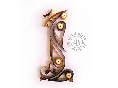 JJBLN - 1 1 art autumn graphic design illustration jjbln paper quilled paper art typography