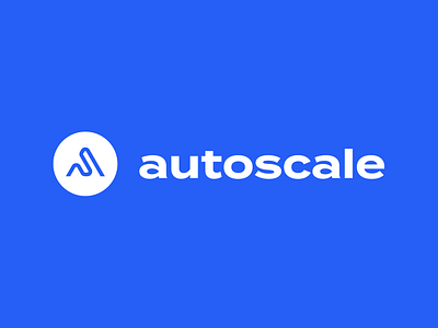 Autoscale Logo app branding cryptocurrency dapp design graphic design icon logo vector