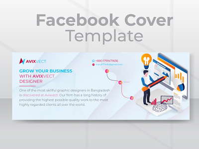 Facebook Page Cover Design branding design facebook cover graphic design illustration logo minimal social media social media cover typography ui ux vector