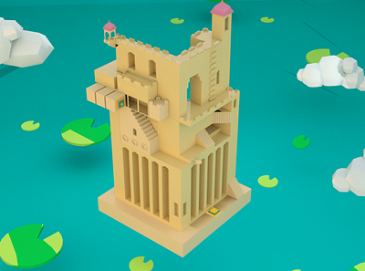 Monument valley | 3d animation monumentvalley