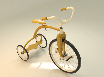 tricycle 🚲 3d graphic design