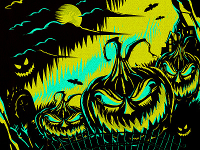 pumpkin costa rica ghost halloween illustration pumpkin scary