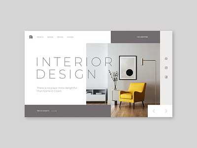 Interior design website