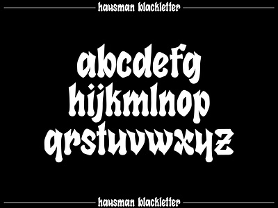 Hausman Blackletter