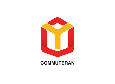 LOGO COMMUTERAN branding design graphic design icon illustration logo minimal vector
