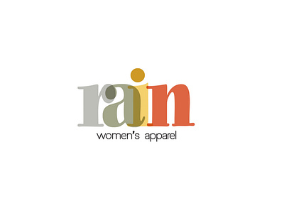 Rain logo - Women's apparel