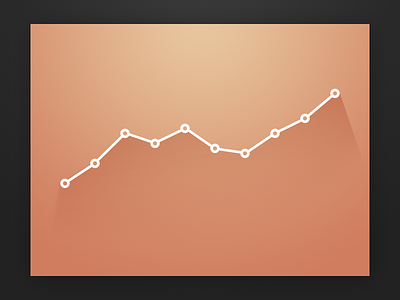 Slick Line Chart (With PSD)