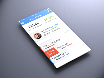 Income Tracker App