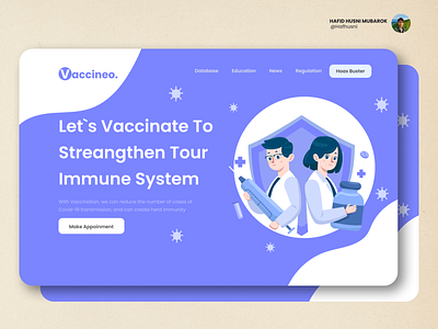 Landing page Vaccine