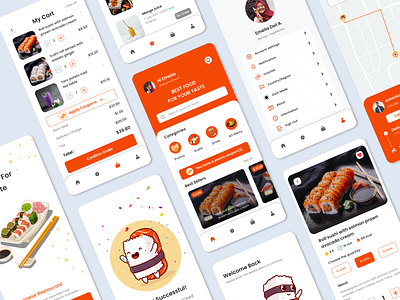 Sushi food app