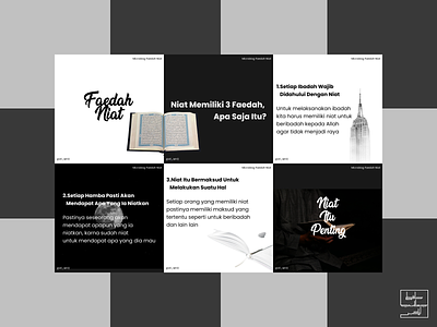Faedah Niat (Microblog) design