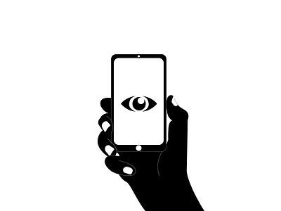 No Privacy illustration vector
