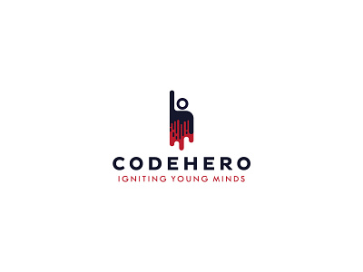 Code hero logo branding design graphic design icon illustration logo