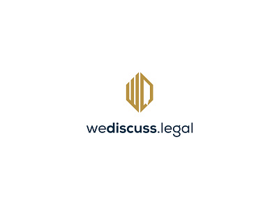 WeDiscuss.legal Logo branding design graphic design icon logo typography