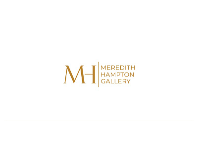 Meredith Hampton logo branding design graphic design logo typography
