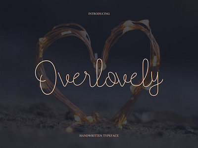 Overlovely Hand Written Font