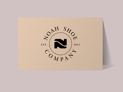Noah Shoe Co. branding design graphic design icon identity illustration lettermark logo logodesign minimal typography vector