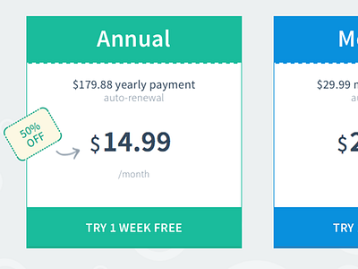 Flat UI Pricing Page