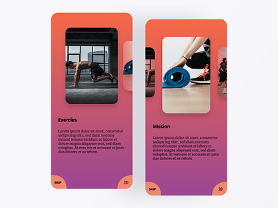 Personal Trainer App Onboarding