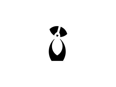 Dog Logomark 03 dog geometric golden ratio icon line logo logomark mark minimalist monoline symbol
