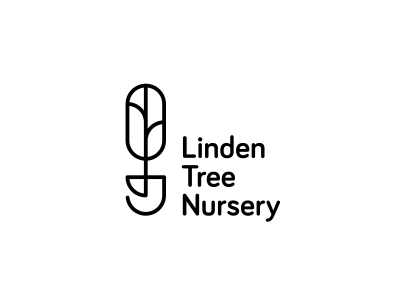 Linden Tree Nursery Logo line art logo logo minimalist minimalist logo tree tree logo tree nursery