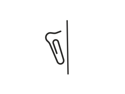 Woodpecker Paperclip Logo