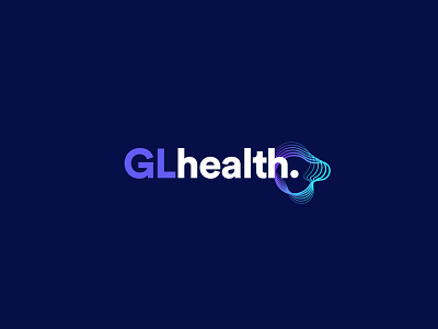GLhealth biotechnology branding glhealth graphic design healthcare logo molecule molecule logo ui