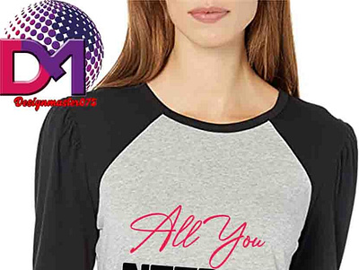 All you need is love t-shirt design 3d animation branding design graphic design icon illustration logo typography ui ux vector