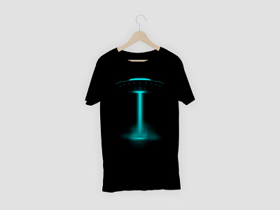 Alien space t shirt branding design illustration logo t shirt vector