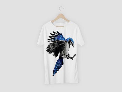 Free bird t shirt branding design illustration logo t shirt vector