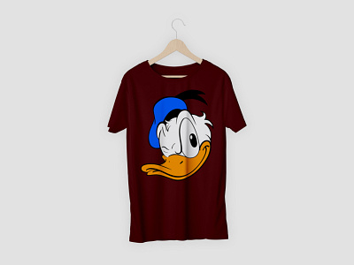 Duffy Duck t shirt branding design illustration logo t shirt vector