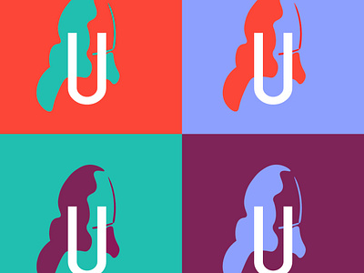 Umbra Hairspray Logomark branding design graphic design icon illustration logo typography ui ux vector