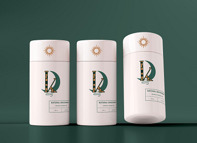 Kyndr Natural Deodorant Packaging Design branding design graphic design icon illustration logo packaging typography ui ux vector