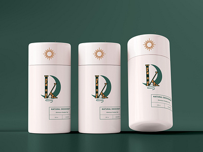 Kyndr Natural Deodorant Packaging Design