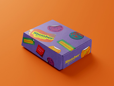 Slumber Party Kits Packaging Design branding design graphic design icon illustration logo packaging typography ui ux vector