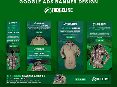 Google Ads Banner design for RIDGELINE